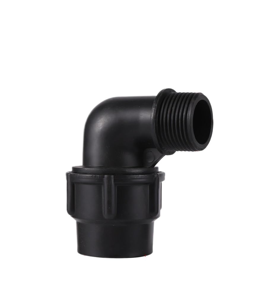 25/32mm PE Pipe Locking Connector Tee Farm Irrigation Sprinkler Quick PVC Connection Accessories(2764)