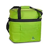 Große Kühltasche mit 40 l Fassungsvolumen - beim Picknick und am Strand Platz für die Nahrung der ganzen Familie