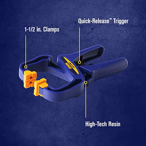Image of IRWIN Tools QUICK-GRIP Handi-Clamp, 1 1 /2-Inch (59100CD)