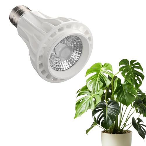 Pawfly Grow Lights for Indoor Plants, 12W PAR20 LED Grow Light Bulb (150W Eqv), Ultra-High PPFD 466 μmol/m²/s at 1ft, 6000K Full Spectrum COB Plant Light for Seedling & Hydroponic Gardening