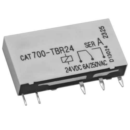 Relais d'alimentation 700-TBR24 Allen-Bradley compatible 6A 24VDC