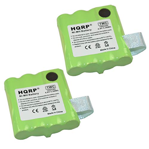 Batterie pour radio Midland BATT6R lot de 2 HQRP pour vos randonnées et sorties nature