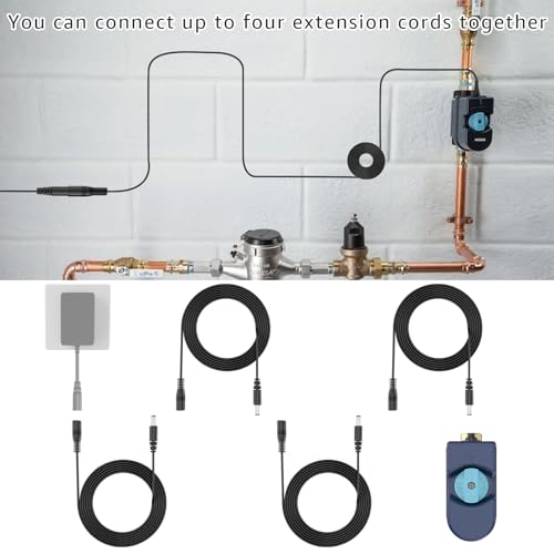 Câble d'extension d'alimentation pour Moen Flo lot de 2 de 7,6 m - 7