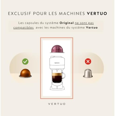 Nespresso De'Longhi Machine à Café Vertuo POP Rose, Capsules café Vertuo seulement, Technologie Centrifusion, 5 Tailles de Tasses + Kit de Bienvenue, Design Compact, Arrêt Automatique, ENV90.P - Image 6