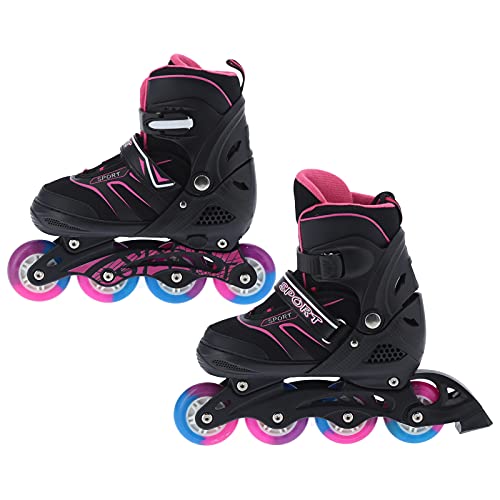 AYNEFY Pattini a rotelle per bambini/adolescenti e...