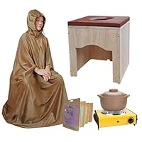 アカシアの木よもぎ蒸しセット／椅子・鍋・横チャックありマント２枚 楽天市場】【温活】アカシアの木- よもぎ蒸しセット【よもぎ