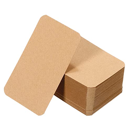 PATIKIL 3.5" x 2" Blank Paper Business Cards