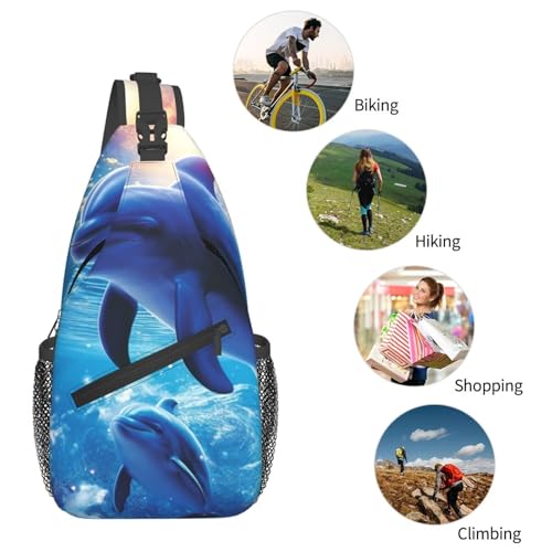 Bolso cruzado tipo bandolera para hombre y mujer miniatura 6