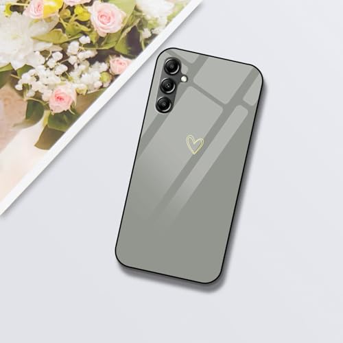 Image of COLORflow Back Cover Compatible with Samsung Galaxy A14 5G / 4G | Heart Notes Color Customized | Shockproof TPU Bumper with Camera Protection Back Cover Compatible with Samsung Galaxy A14 5G / 4G