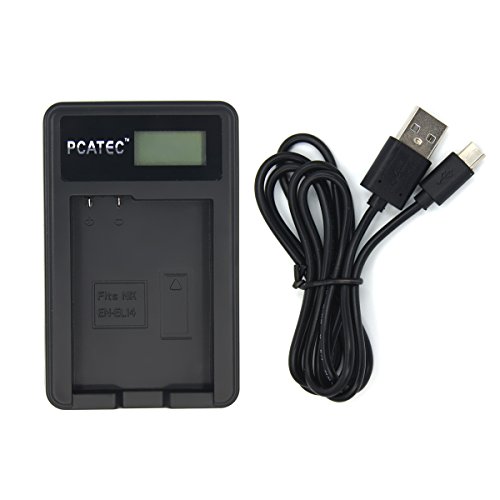 Amazon | 【PCATEC】 NIKON EN-EL14 対応新型USB充電器☆LCD付4段階