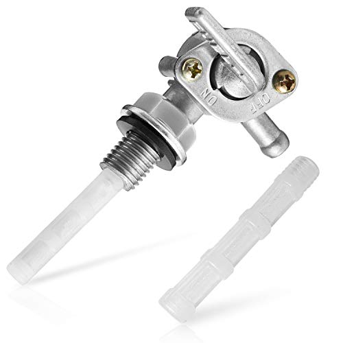 Atima Fuel Gas Tank Petcock Switch Valve External Thread Pump Fit for Yamaha Generator