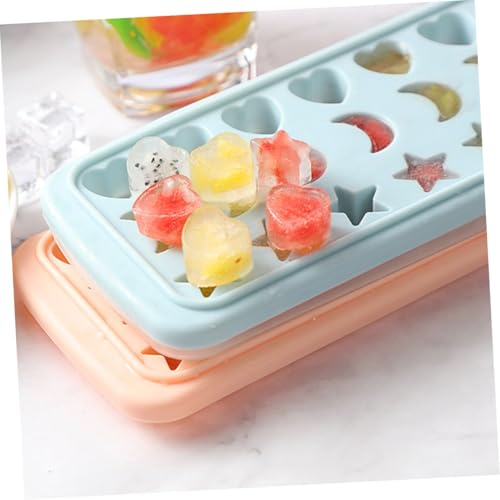 Molde de cubitos de hielo DECHOUS con tapa y 24 cavidades miniatura 4