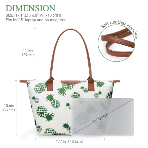 Image of Tote Bag for Women, Casual Hobo Foldable Shoulder Zipper Handbag