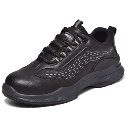 Steel Toe Shoes for Men Women Safety Composite Toe Sneakers Non Slip Water-resistant Work Boots for...
