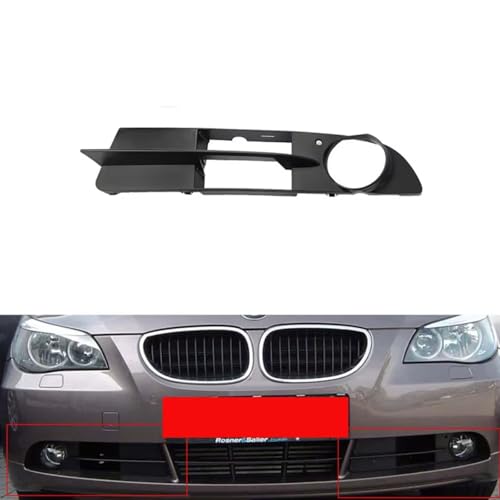 Cache antibrouillard pour BMW E60 E61 2004-2007 grille de pare-chocs