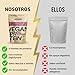 Imagen de GLORIOSO Proteina Isolate Vegana Sin Azucar Ni Lactosa con DigeZyme® Batido Bajo en Carbohidratos Sin Gluten Vegan Protein Powder con Mezcla a Base de Guisantes Arroz y Calabaza Sabor Vainilla 600g