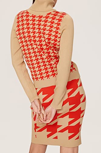 Image of RTR Design Collective Checkered Turtleneck