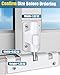 Sliding Door Lock Window Locks for Patio Sliding Glass Door Foot Locks for Front Door Security Bar Stoppers Top Horizontal Childproof Keyless Safety Lock from Inside Home Apartment Hotel Essentials