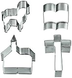 Fox Run Easter Cookie Cutter Set, 4-Piece