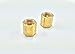 Inverted Flare Brake Line Union for 3/8" Tube (5/8"-18 threads) (Pack of 2)