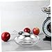HEALLILY 2pcs Dial Scale Pan Accessories Weighing Dish for Kitchen Industrial Use Stainless Steel Weighing Plate Pointer Scale