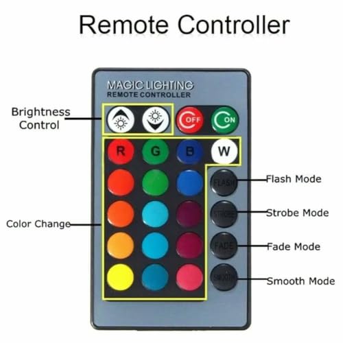 Bombilla coche LED RGB H11 para personalizar la luz de conducción en concentraciones 6