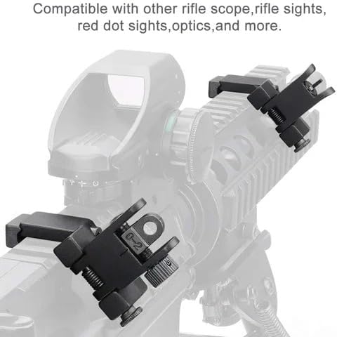 Miniatura 7 de Mira abatible de 45 grados  Diseño de perfil bajo, transición rápida, mira delantera y trasera abatible s-i-g-h-t con ranura de 3 y 5 piezas