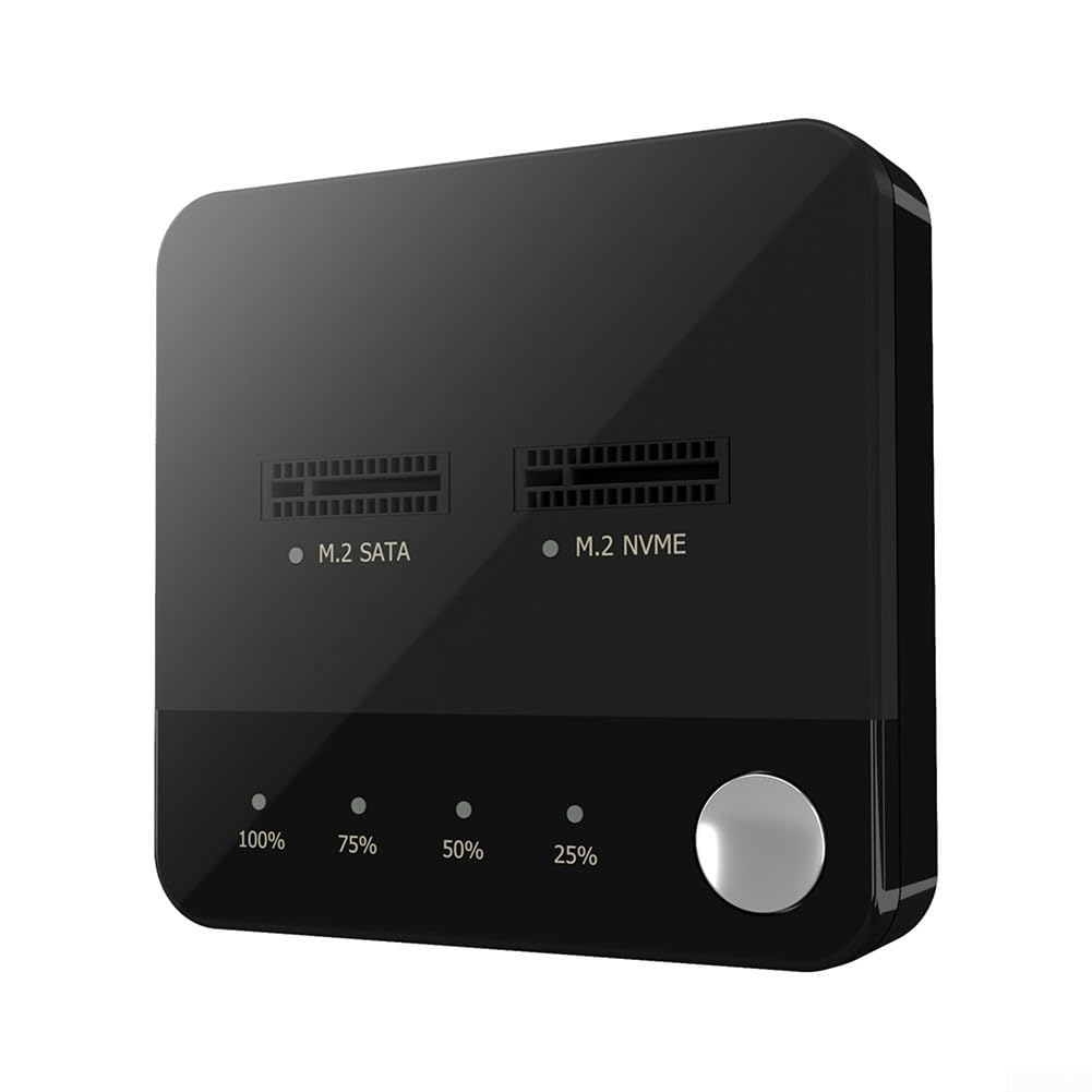Two Bay M 2 dla SATA Clone Dock dla niezawodnych rozwiązań do powielania i tworzenia kopii zapasowych SSD
