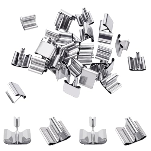 BEADNOVA Wood Candle Wick Tabs 30pcs Wood Wick Sustainer Tabs