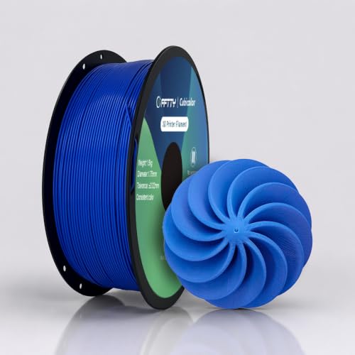 PLA 3D Printer Filament 1.75mm, Blue, 1.5kg