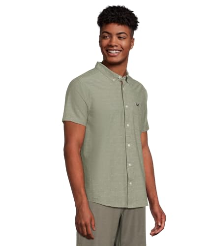 RVCA Men's Thatll Do Dobby Short Sleeve2