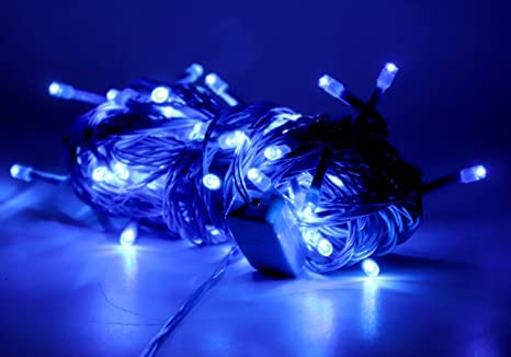 Image of IMPRESSION LIGHTS 46 Led Pixel Blue Toran /String Lights Normal Wire for Indoor and Outdoor Decoration Lighting-Pack of 1