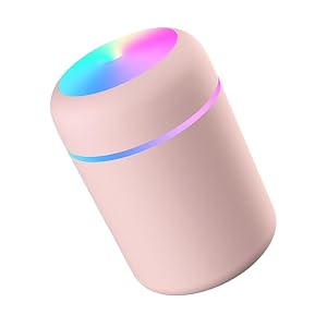 Angoily Colorful Mini Humidifier Nano Spray for Skin Moisture Usb Rechargeable Portable Device for Home Office and Car