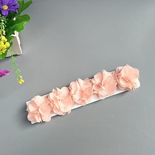 Baby Headbands Princess Sky Blue Flower Crown Baby Girls Bow Cute Hair Accessories #TOP6