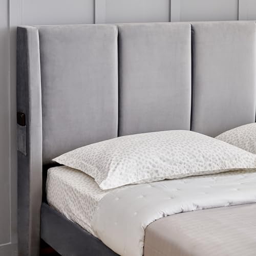 Image of Home Centre | Helios - Bravo | Engineered Wood | King Beds | Grey | 1 Year Warranty