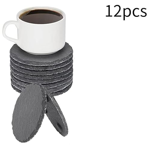 Dessous de verre ardoise adapté à la table de salon pour un apéritif convivial - 5