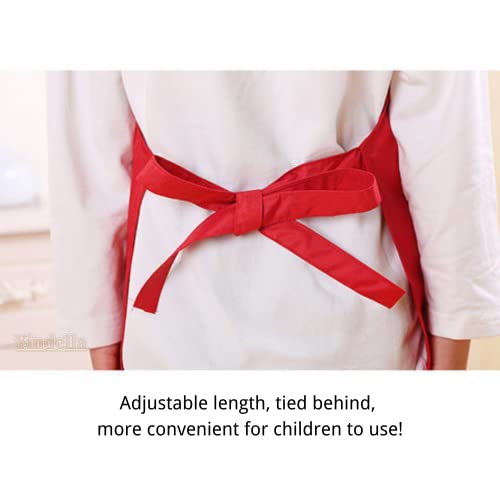 Image of Yindella Waterproof Kitchen Apron for Men, Women Kids - PVC Apron with Adjustable Neck Strap - Cooking, Dishwashing, Cleaning & Home Use, Durable, Oil-Proof & Stain-Resistant