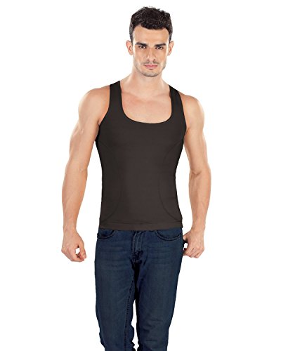 dermawear Men Zenrik High Compression Shapewear Vest for Chest and Abdomen