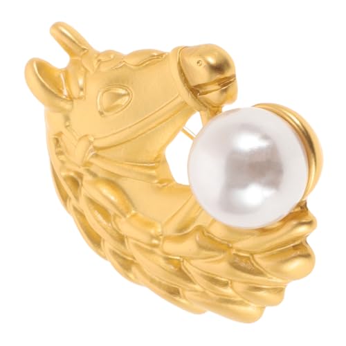Brooche pour costume avec collier métal pour ajuster et décorer les pulls - 3
