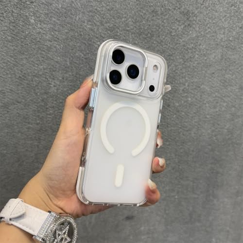 Coque magnetique Blanche en PC Rigide pour iPhone 12 Pro