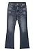 MZNBURAM Men's Stretch Regular Fit Bootcut Flared Jeans - Cowboy Cotton Fashion Comfort Flex Waist Denim Pants (38, Dark Blue)