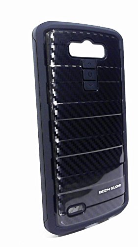 Body Glove Carbon Fiber Rise Case For LG G3 - Black - Retail Packaging