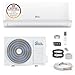 Produktbild Kältebringer Split Klimaanlage - 9000 BTU (2,6 kW) - Inverter Klimagerät mit Heizfunktion, WiFi und App - bis 45qm - sehr leise - Set: 5m Kupferleitung, Kältemittel R32, Montagematerial