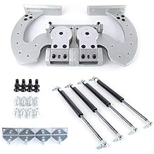 Universal Lambo Door Bolt Kit,Adjustable 90 Degree Bolt Vertical Doors Hinge Kit for Most Car Vertical Doors