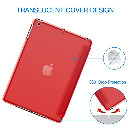 Jetech Case For Ipad Air 1St Edition (Not For Ipad Air 2/3/4/5), 9.7 Inch, Smart Cover With Auto Wake/Sleep (Red) #TOP3