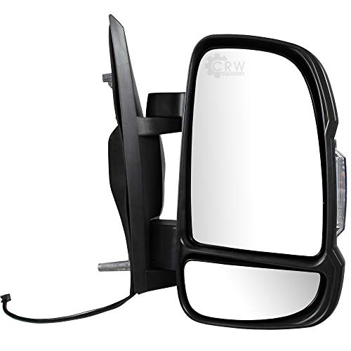 Rétroviseur extérieur droit pour Boxer Ducato Jumper modèles 06-14 à bras court mécanique + clignotant