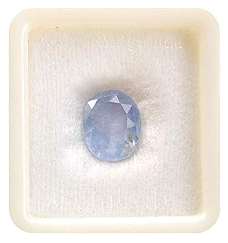 KirtiGems Ceylon Blue Sapphire Neelam 7.25 Ratti Cylone (Srilankan) Blue Sapphire{Shani} Neelam Gemstone-image-44