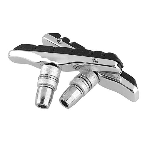 Eyech 2 Pair Bike Brake Pads Set Bicycle V-Brake Blocks With 4 Replacement Pads Hex Nuts And Shims Included For Mtb Road Mountain Bicycle-70Mm #TOP5