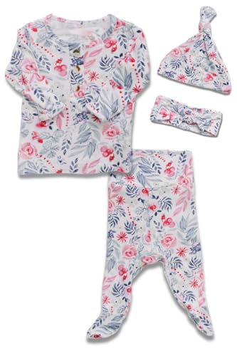 Image of Stroller Society Baby Outfit Set, Soft Baby Clothes, Neutral Newborn Clothes