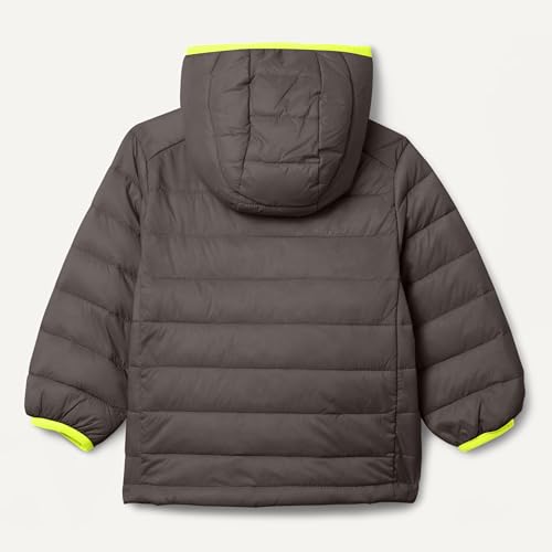 Image of Amazon Essentials Boys and Toddlers' Lightweight Water-Resistant Packable Hooded Insulated Puffer Jacket
